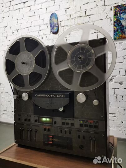 Катушечный магнитофон Олимп 004