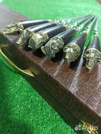 Шампуры с головами зверей