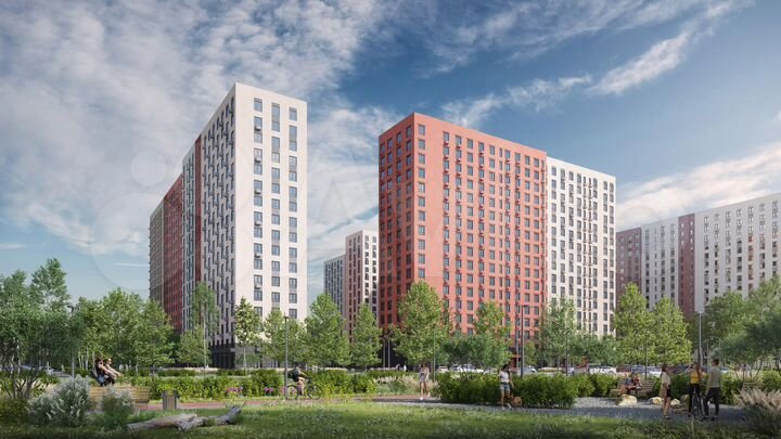 3-к. апартаменты, 52,7 м², 15/17 эт.