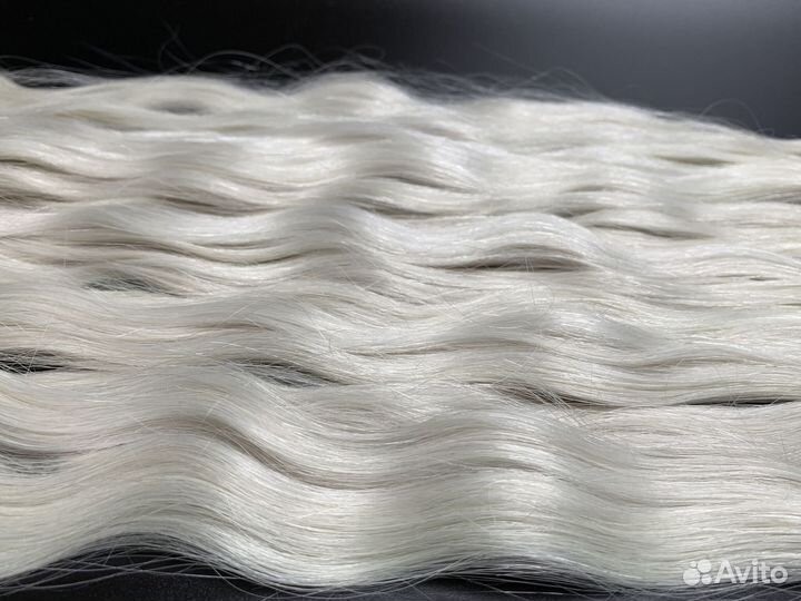 Славянские волосы для наращивания, 60см, блонд