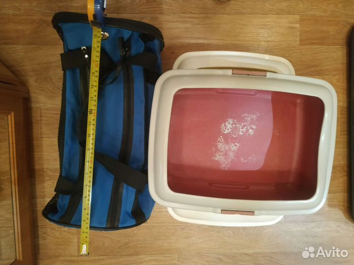 Лоток для кошек, переноска