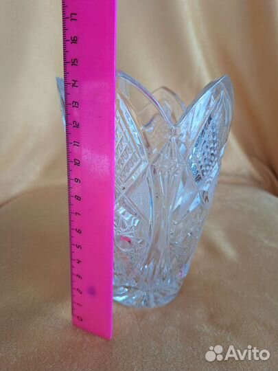 Хрусталь СССР Ваза Маслёнка