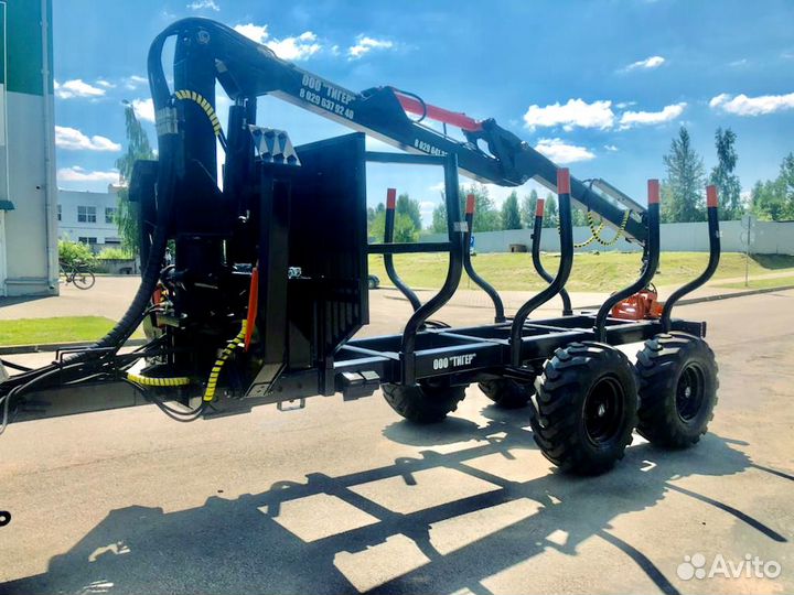 Полуприцеп лесовоз (сортиментовоз) Тигер 11680, 2023