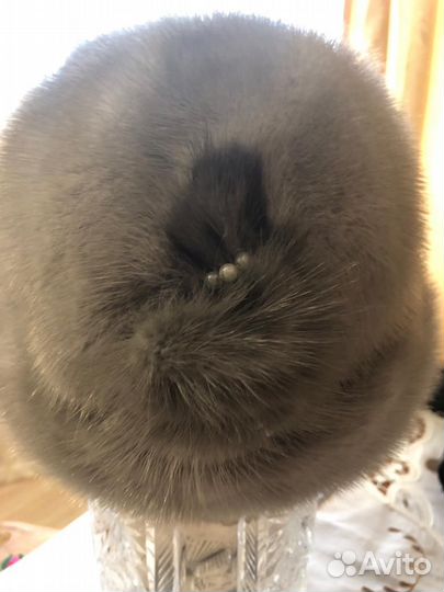 Шапка норковая женская