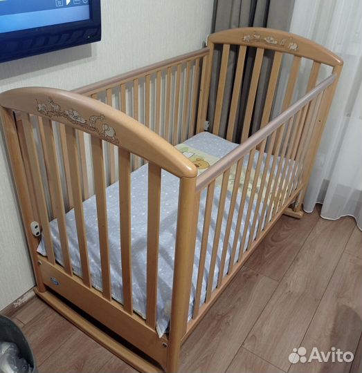 Детская кроватка с комодом Pali Zoo