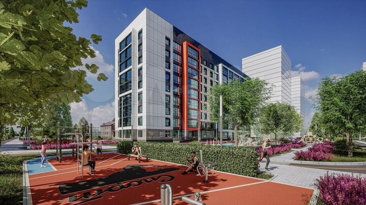 2-к. квартира, 45,9 м², 5/18 эт.