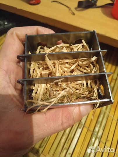 Печка щепочница