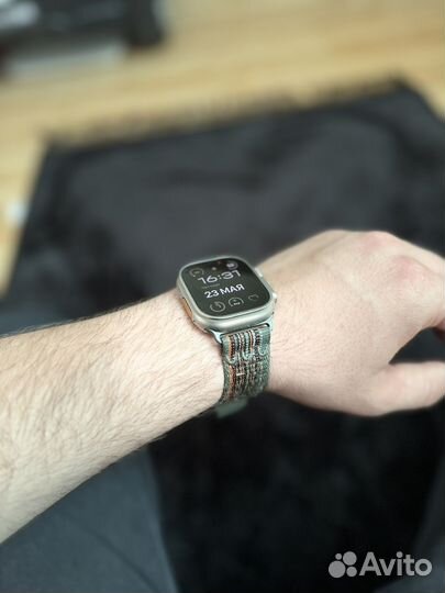 Apple watch ultra 49mm titanium