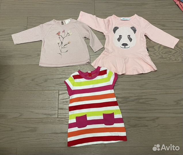 Одежда для девочки от 6 до 9 месяцев