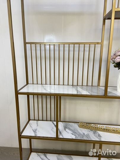 Стеллаж для книг цветов салонов красоты Monterey