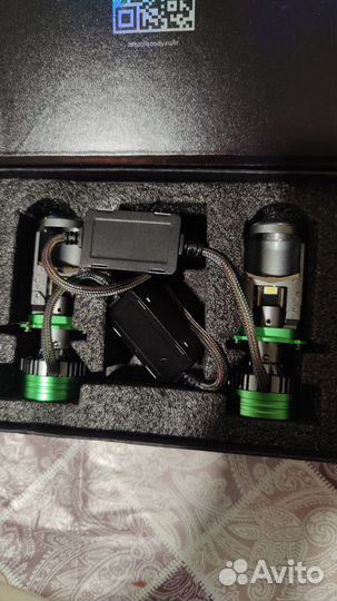 Лед лампы h4 с линзой