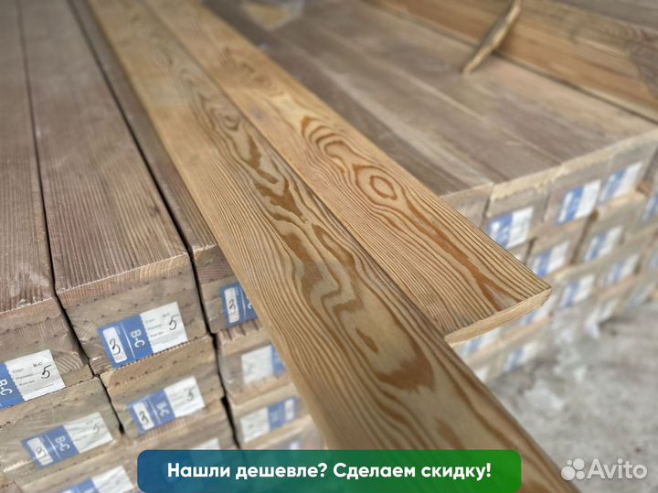 Палубная доска лиственница