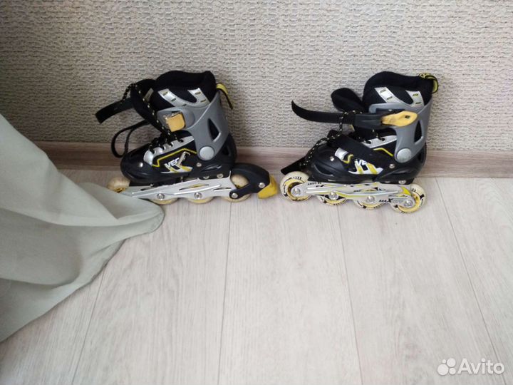 Роликовые коньки детские раздвижные