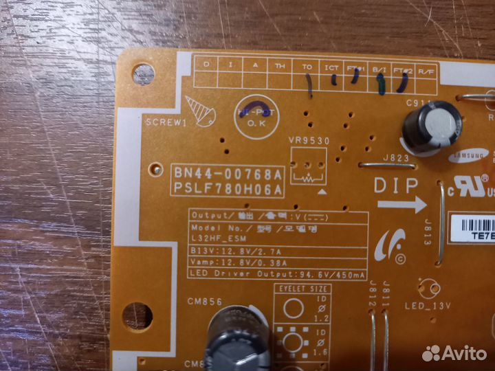 Разбор Samsung UE32H5303AK