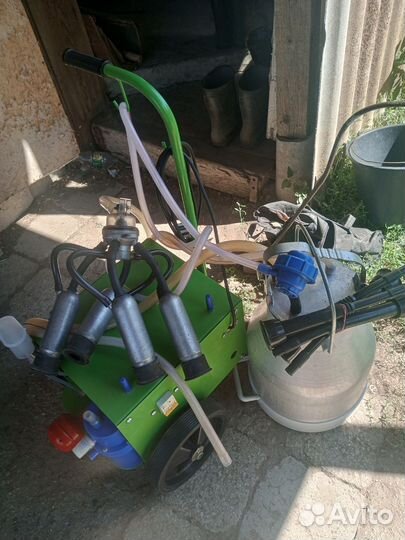 Доильный аппарат для коров мотор новый бачок бу