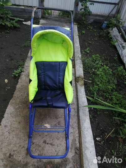 Детские санки коляска