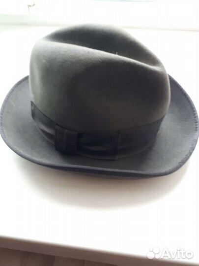 Шляпа фетровая мужская