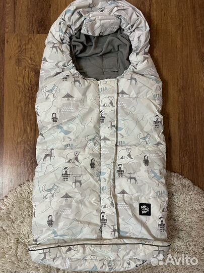 Зимний конверт в коляску