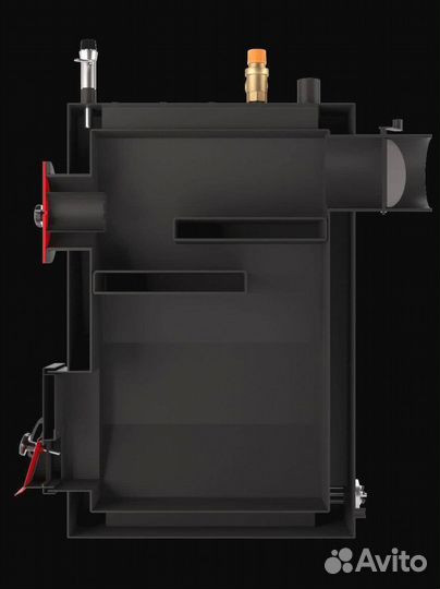 Твердотопливный котёл 65 квт