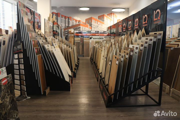 Кварвиниловая плитка / Широкий выбор