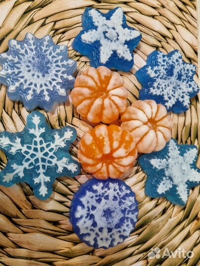 Новогоднее мыло