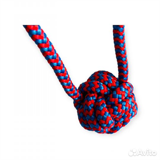 Узел с петлей. Игрушка для собак и кошек
