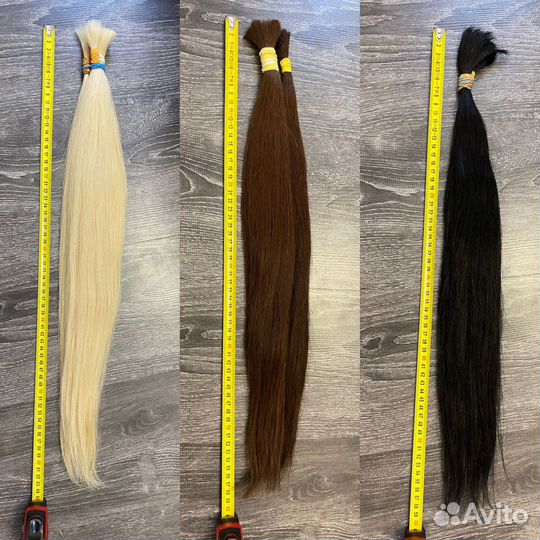 Волосы натуральные