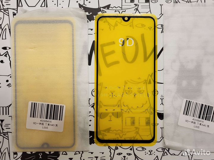 Защитное стекло для samsung а40