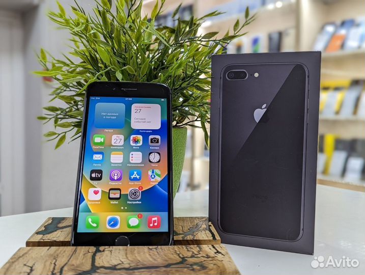iPhone 8 Plus 64GB Space Gray акб 74 imei356772086