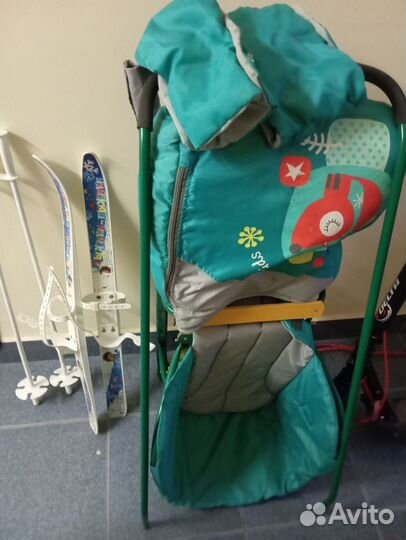 Детские санки с колесами