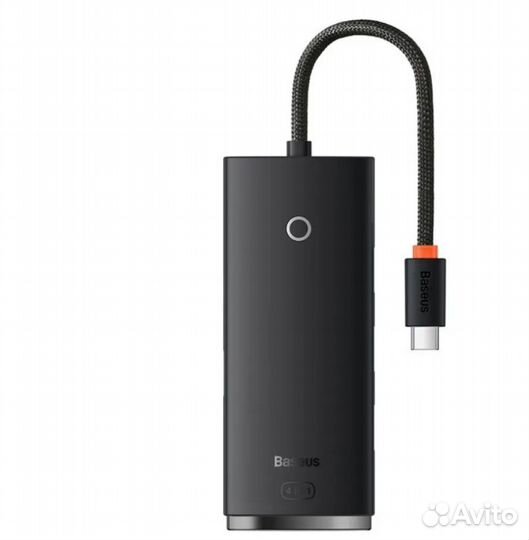 Хаб Baseus Lite Series 4-Port Type-C HUB Adapter