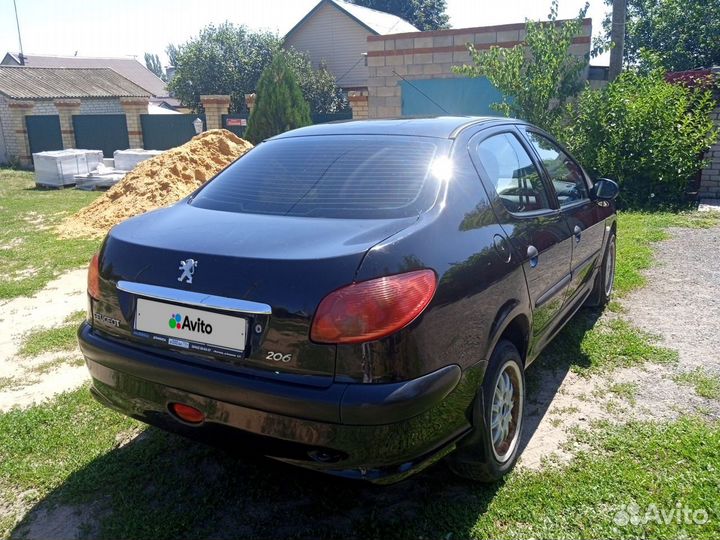 Peugeot 206 1.4 МТ, 2008, 168 000 км