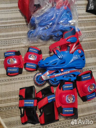 Детские ролики и защита