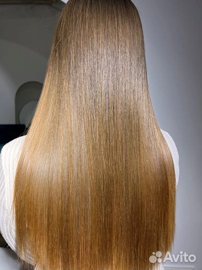 Обучение на кератин ботокс волос