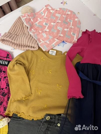 Вещи пакетом на девочку