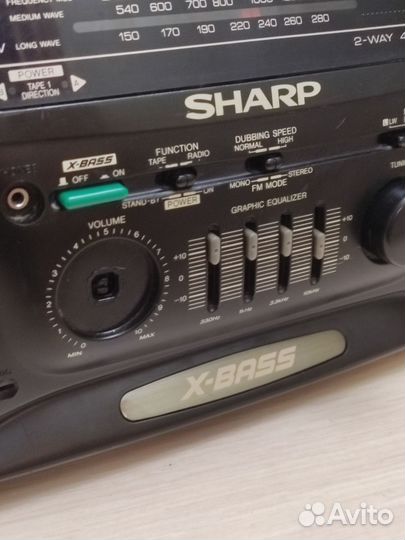 Магнитофон Sharp wq-750