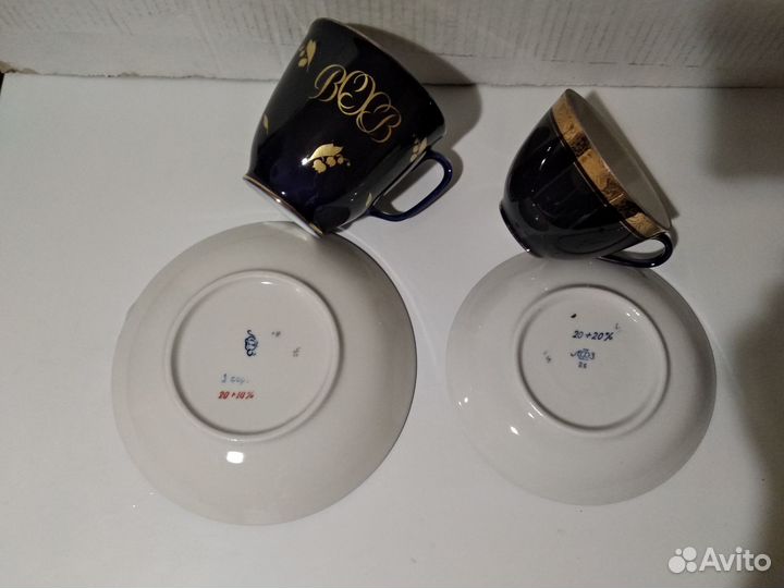 Чашка с блюдцем лфз