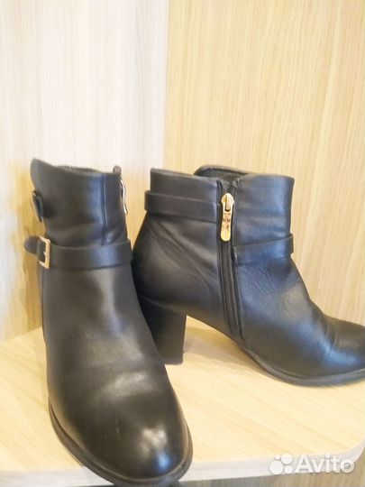Ботильоны натуральная кожа 38