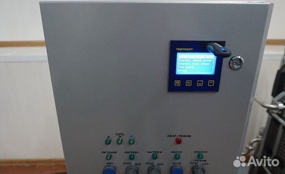 Проточный пастеризатор-охладитель молока