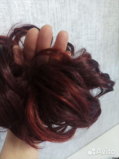 Шиньоны, накладные волосы