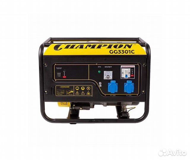Генератор бензиновый Champion GG3301C