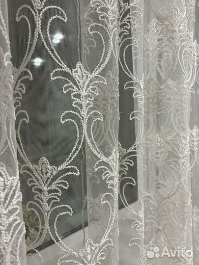 Тюлевая штора