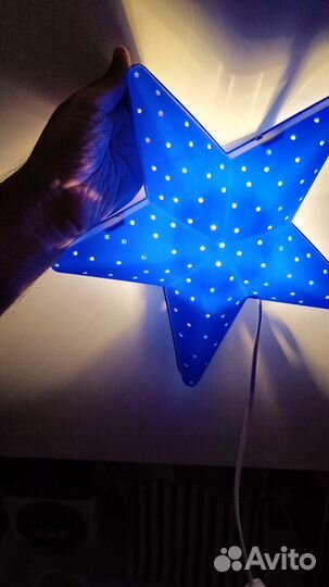 Светильник ночник детский IKEA смила