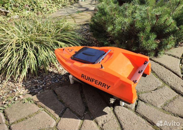 Прикормочный карповый кораблик Ранферри Solo V2