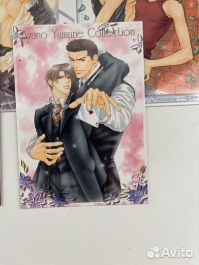 7 аниме открыток