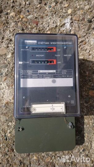 Счетчик электрический трехфазный бу