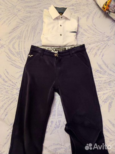 Рубашка и брюки 134/140