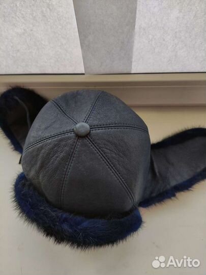Шапка-ушанка женская (норка)