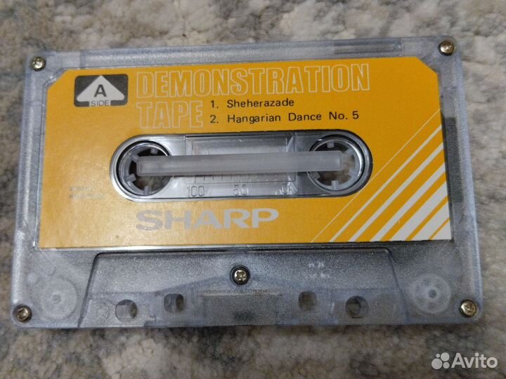 Новая аудикосатета sharp, новая