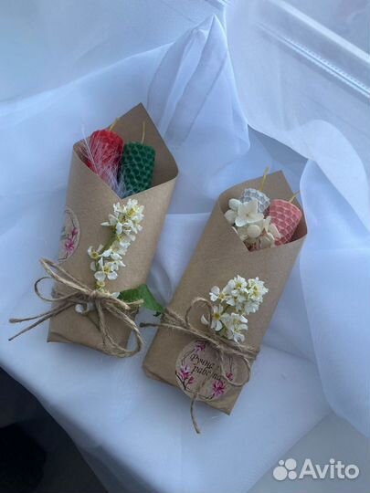 Свечей из натурального вощины